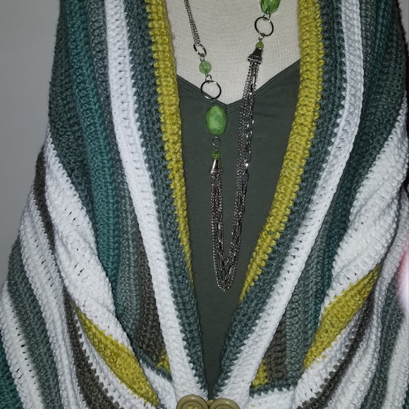 Crochet blanket sweater - Picture 6 of 10